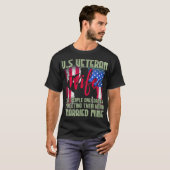 US Veteran Wife some people only dream of meeting  T-shirt (Voorkant volledig)