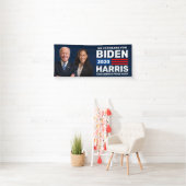 US Veterans ondersteunen Biden Harris 2020-banner Spandoek (Insitu)