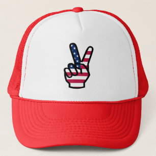 US Victory Sign. Trucker Pet