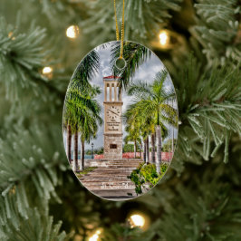 US Virgin Islands St. Croix USVI Clock Tower Keramisch Ornament