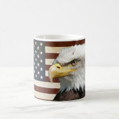  US Vlag Amerikaanse Adelaar 4 juli Koffiemok (Center)