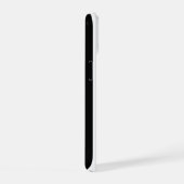 US Vlag Dünne Rode Lijn Symbolisch op iPhone 15 Case (Rechterkant)