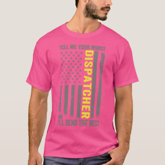 US-vlag met de vlag van de VS-vlag - Noodontstekin T-shirt