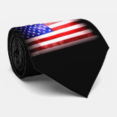 US-vlag Stropdas II (Opgerold)