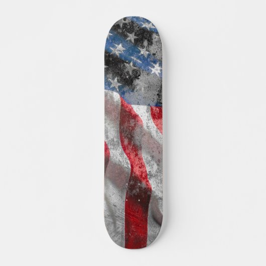 US-vlaggenskateboard Persoonlijk Skateboard (Voorkant)