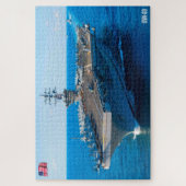 US VLIEGTUIG CARRIER - CVN 69 (20 x 30 INCH) Legpuzzel (Verticaal)