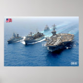 US VLIEGTUIG CARRIER - CVN-69 POSTER (Voorkant)