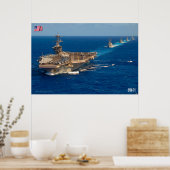US VLIEGTUIG CARRIER - CVN-71 POSTER (Keuken)