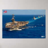 US VLIEGTUIG CARRIER - CVN-71 POSTER (Voorkant)