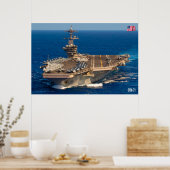 US VLIEGTUIG CARRIER - CVN-71 POSTER (Keuken)