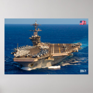 US VLIEGTUIG CARRIER - CVN-71 POSTER