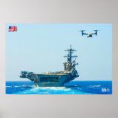 US VLIEGTUIG CARRIER - CVN-71 POSTER (Voorkant)