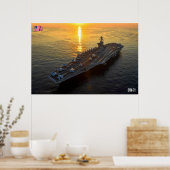 US VLIEGTUIG CARRIER - CVN-71 POSTER (Keuken)