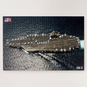 US VLIEGTUIG CARRIER - CVN 72 (20 x 30 INCH) Legpuzzel