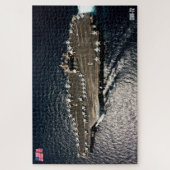 US VLIEGTUIG CARRIER - CVN 72 (20 x 30 INCH) Legpuzzel (Verticaal)