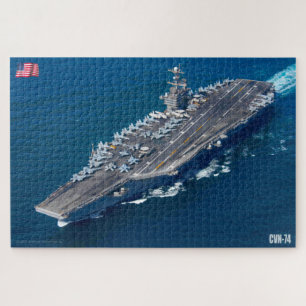 US VLIEGTUIG CARRIER - CVN 74 (20 x 30 INCH) Legpuzzel