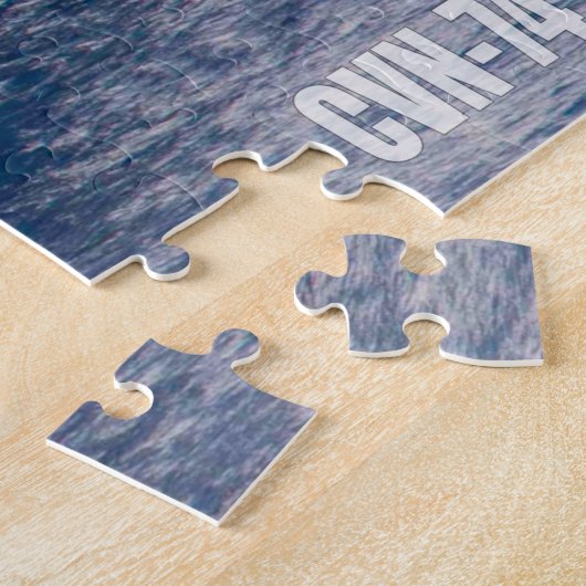 US VLIEGTUIG CARRIER - CVN 74 (20 x 30 INCH) Legpuzzel (Zijkant)