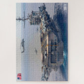US VLIEGTUIG CARRIER - CVN 74 (20 x 30 INCH) Legpuzzel (Verticaal)
