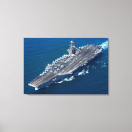 US VLIEGTUIG CARRIER - CVN-74 24x36 Canvas Afdruk