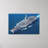 US VLIEGTUIG CARRIER - CVN-74 32x48 Canvas Afdruk (Voorkant)