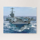 US VLIEGTUIG CARRIER - CVN 75 (16 x 20 INCH) Legpuzzel (Horizontaal)