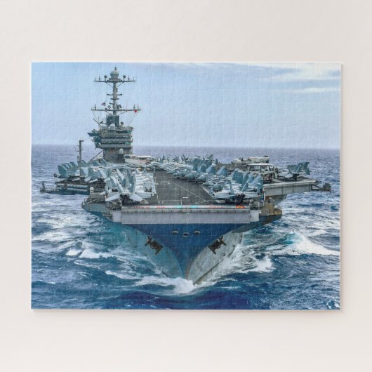 US VLIEGTUIG CARRIER - CVN 75 (16 x 20 INCH) Legpuzzel (Horizontaal)