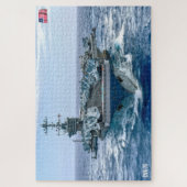 US VLIEGTUIG CARRIER - CVN 75 (20 x 30 INCH) Legpuzzel (Verticaal)