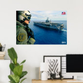 US VLIEGTUIG CARRIER - CVN-75 POSTER (Thuiskantoor)