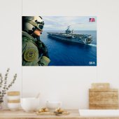 US VLIEGTUIG CARRIER - CVN-75 POSTER (Keuken)
