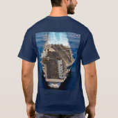 US VLIEGTUIG CARRIER - CVN-76 T-SHIRT (Achterkant)
