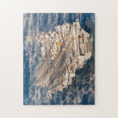 US VLIEGTUIG CARRIER - CVN 77 (11x14 INCH) Legpuzzel (Verticaal)