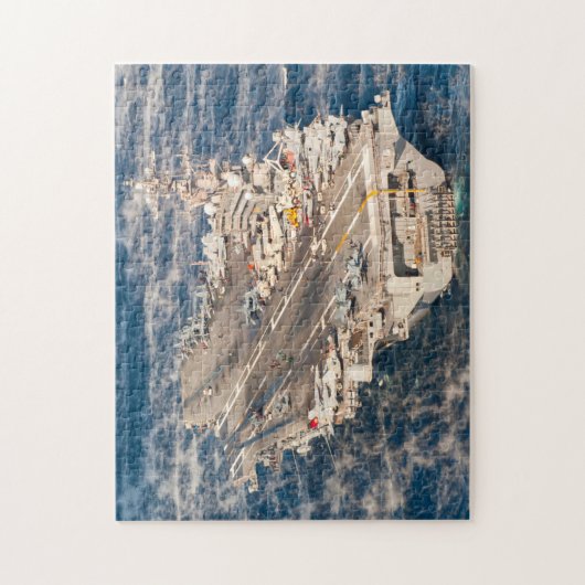 US VLIEGTUIG CARRIER - CVN 77 (11x14 INCH) Legpuzzel (Verticaal)