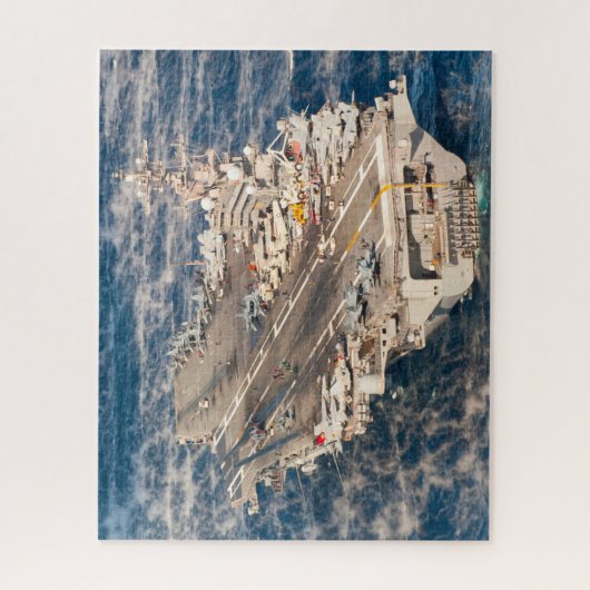US VLIEGTUIG CARRIER - CVN 77 (16 x 20 INCH) Legpuzzel (Verticaal)