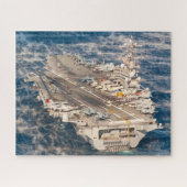 US VLIEGTUIG CARRIER - CVN 77 (16 x 20 INCH) Legpuzzel (Horizontaal)