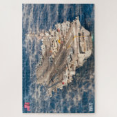 US VLIEGTUIG CARRIER - CVN 77 (20 x 30 INCH) Legpuzzel (Verticaal)