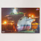 US VLIEGTUIG CARRIER - CVN 77 (20 x 30 INCH) Legpuzzel (Horizontaal)