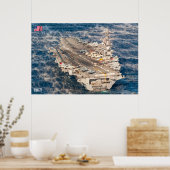 US VLIEGTUIG CARRIER - CVN-77 POSTER (Keuken)