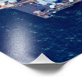 US VLIEGTUIG CARRIER - CVN 78 (48x16 inch) Foto Afdruk (Hoek)