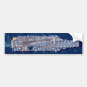 US VLIEGTUIG CARRIER - CVN 78 BUMPERSTICKER (Voorkant)