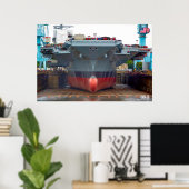 US VLIEGTUIG CARRIER - CVN-78 POSTER (Thuiskantoor)