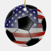 US Voetbal Ornament (Achterkant)