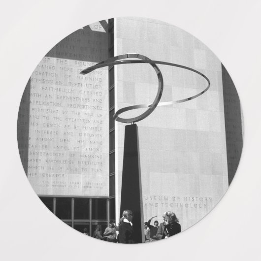  US Washington History Technology Museum Labels (Design 1)