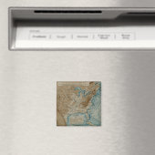US Weather Map Magneet (Insitu (Vaatwasser))