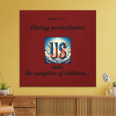 US x7 Canvas Afdruk (Insitu (Woonkamer))