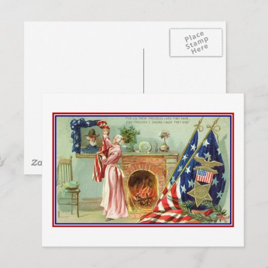 usa16 briefkaart (Voorkant / Achterkant)