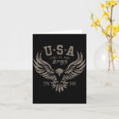 Usa 1776 2026 Anniversary Steel Gray Kaart (Gele Bloem)