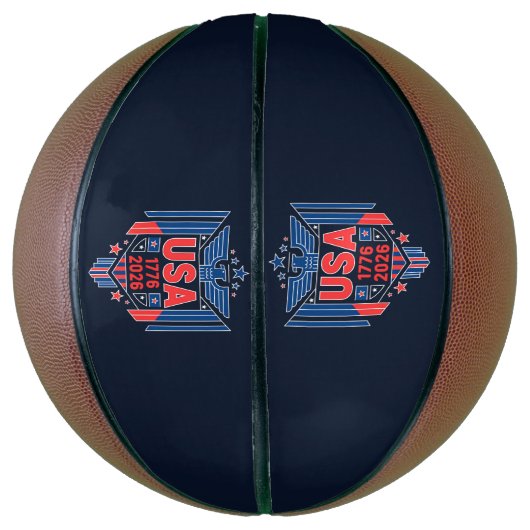 USA 1776-2026 BASKETBAL (Verticaal)