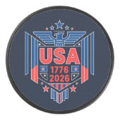USA 1776-2026 HOCKEY PUCK (Voorkant)