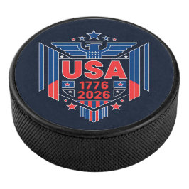 USA 1776-2026 HOCKEY PUCK