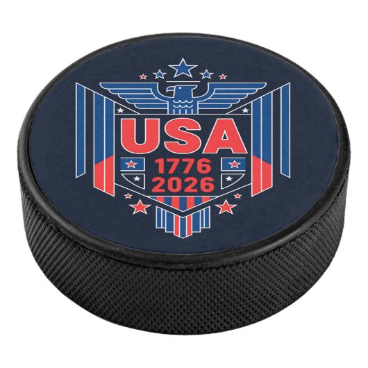 USA 1776-2026 HOCKEY PUCK (3/4)